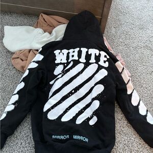 Off-White Black and White Hoodie